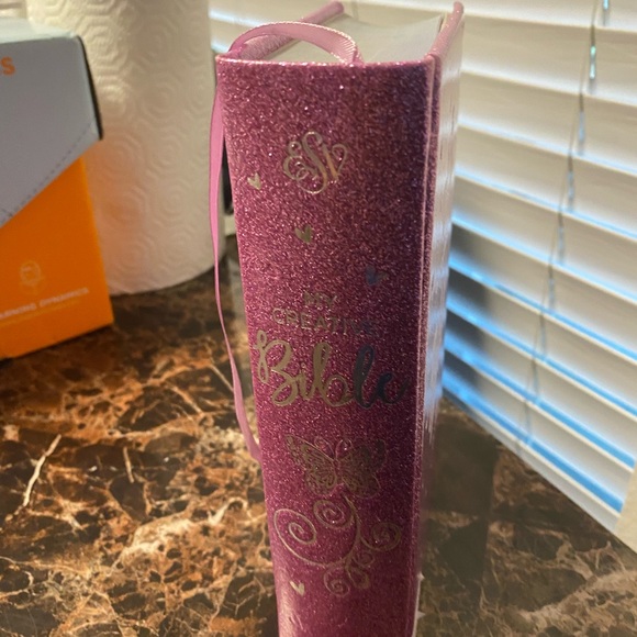My Creative Bible for Girls, Journaling Bible - ESV - Purple Glitter Hardcover - Picture 6 of 16
